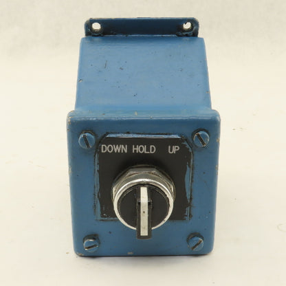 Hoffman 4" x 4" x 5" Sloped Front Single Push Button Enclosure