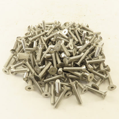 M5-0.8 X 25mm Flat Socket Head Cap Screw Stainless Steel Lot of 185
