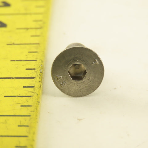 M5-0.8 X 12mm Flat Socket Head Cap Screw Stainless Steel Lot of 200