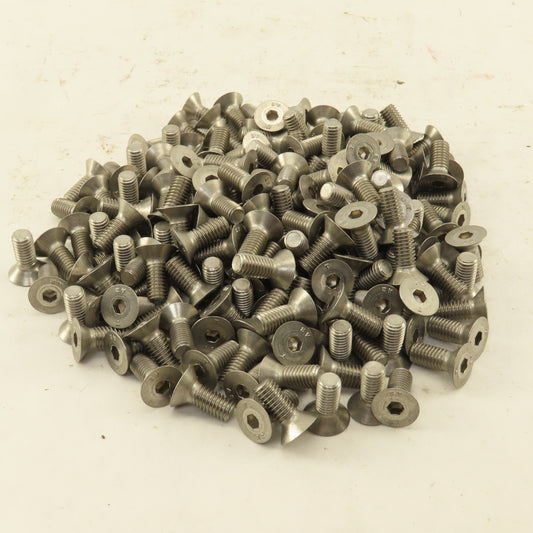 M5-0.8 X 12mm Flat Socket Head Cap Screw Stainless Steel Lot of 200