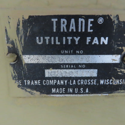 Trane U13-K6 FC 13" Belt Driven Forward Curve Squirrel Cage Blower 1Hp 3Ph Motor