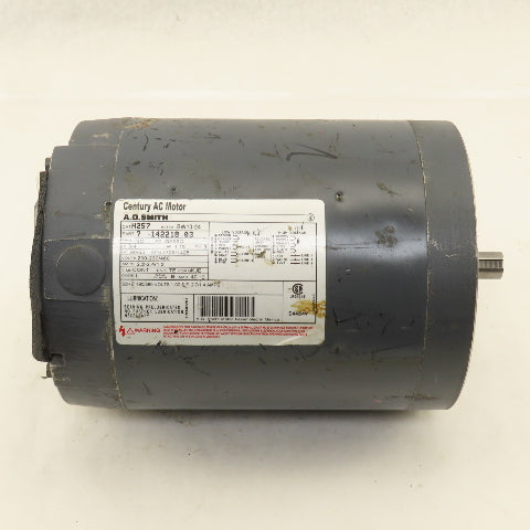 AO Smith 7-142218-03 3/4Hp 1725RPM 3Ph 200-230/460V GA56C AC Motor