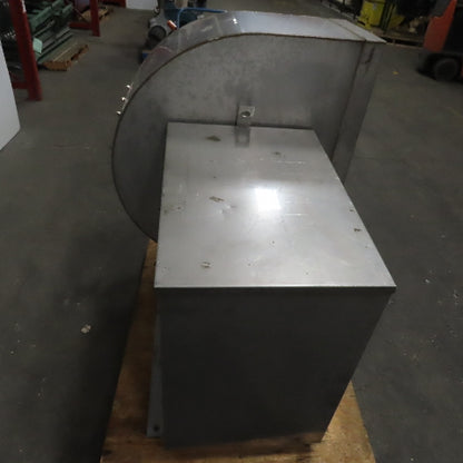 Greenheck 20"  Stainless Steel Belt Driven Centrifugal Fan Blower 1Hp 3Ph