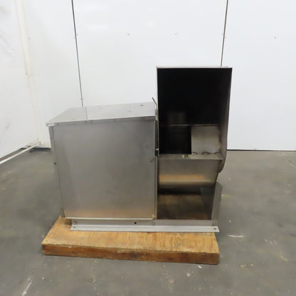 Greenheck 20"  Stainless Steel Belt Driven Centrifugal Fan Blower 1Hp 3Ph
