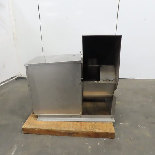 Greenheck 20"  Stainless Steel Belt Driven Centrifugal Fan Blower 1Hp 3Ph