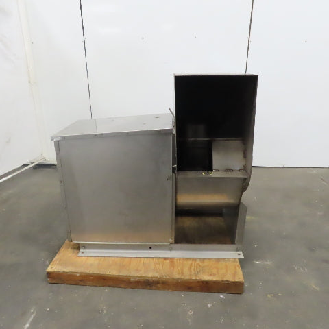 Greenheck 20"  Stainless Steel Belt Driven Centrifugal Fan Blower 1Hp 3Ph