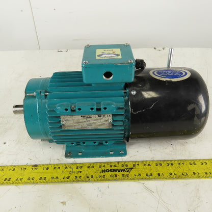 Brook BA4M1.5-4 1.5Hp 1745RPM 3Ph 230/460V 50/60Hz Brake Motor
