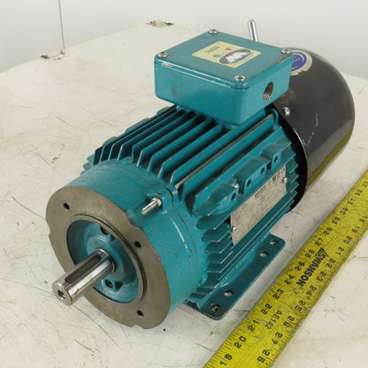 Brook BA4M1.5-4 1.5Hp 1745RPM 3Ph 230/460V 50/60Hz Brake Motor
