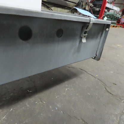 Square D 6"x 6" x 10' Hinged Straight Wireway Or Auxiliary Gutter