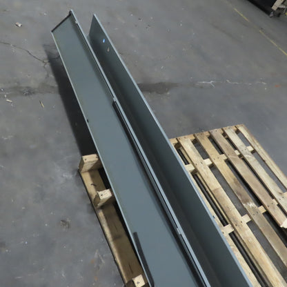 Square D 6"x 6" x 10' Hinged Straight Wireway Or Auxiliary Gutter