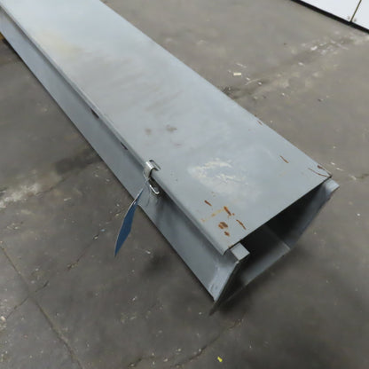 Square D 6"x 6" x 10' Hinged Straight Wireway Or Auxiliary Gutter