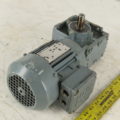 Sew Eurodrive W30 DT71D4 10.25:1 Ratio 135RPM 230/400V Gear Motor 0.37kW 50Hz