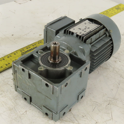 Sew Eurodrive W30 DT71D4 10.25:1 Ratio 135RPM 230/400V Gear Motor 0.37kW 50Hz