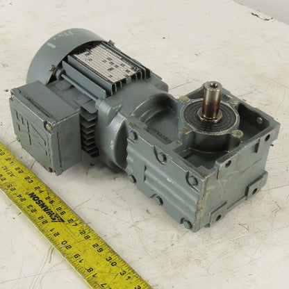 Sew Eurodrive W30 DT71D4 10.25:1 Ratio 135RPM 230/400V Gear Motor 0.37kW 50Hz