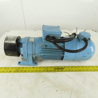 Brook Hansen GFTC4B 5:1 Ratio 94RPM Output Brake Gear Motor 220/380V 50Hz