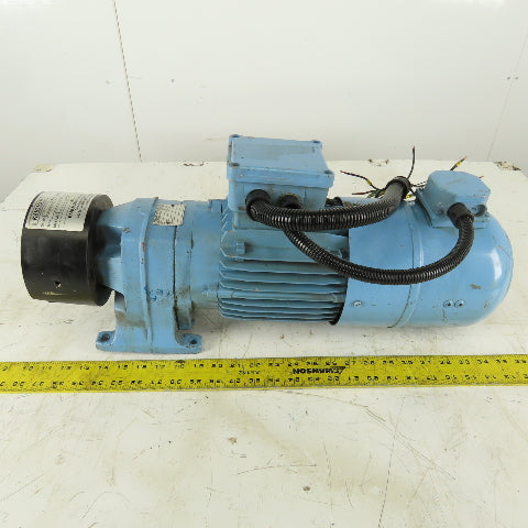Brook Hansen GFTC4B 5:1 Ratio 94RPM Output Brake Gear Motor 220/380V 50Hz