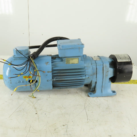Brook Hansen GFTC4B 5:1 Ratio 94RPM Output Brake Gear Motor 220/380V 50Hz