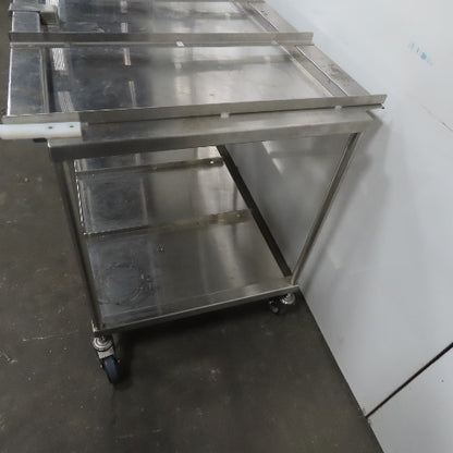 Stainless Steel industrial Cart 44"x 29" x 31" W/Casters