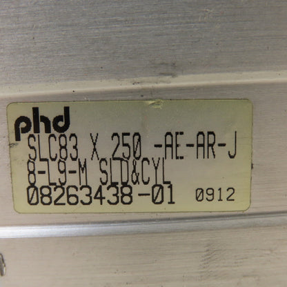 SMC SLC83X250-AE-AR-J8-L9-M Guided Pneumatic Cylinder 83mm Bore 250mm Stroke