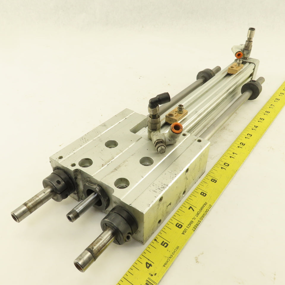 SMC SLC83X250-AE-AR-J8-L9-M Guided Pneumatic Cylinder 83mm Bore 250mm Stroke