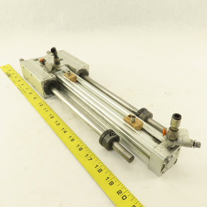 SMC SLC83X250-AE-AR-J8-L9-M Guided Pneumatic Cylinder 83mm Bore 250mm Stroke