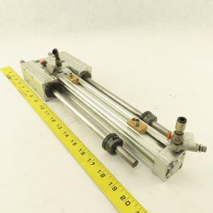 SMC SLC83X250-AE-AR-J8-L9-M Guided Pneumatic Cylinder 83mm Bore 250mm Stroke