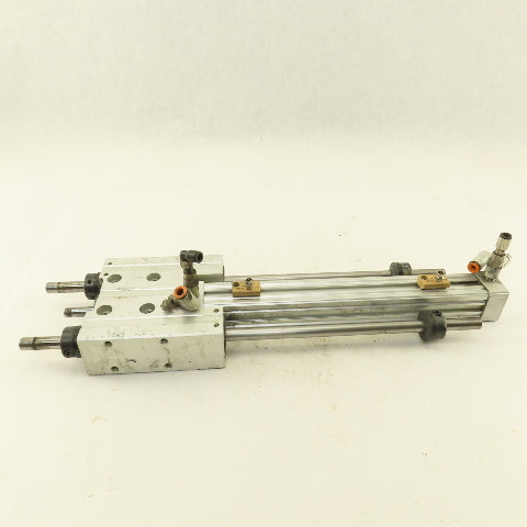 SMC SLC83X250-AE-AR-J8-L9-M Guided Pneumatic Cylinder 83mm Bore 250mm Stroke