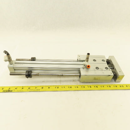 SMC SLC83X250-AE-AR-J8-L9-M Guided Pneumatic Cylinder 83mm Bore 250mm Stroke