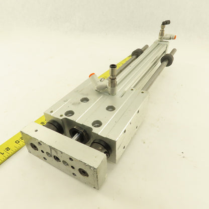 SMC SLC83X250-AE-AR-J8-L9-M Guided Pneumatic Cylinder 83mm Bore 250mm Stroke