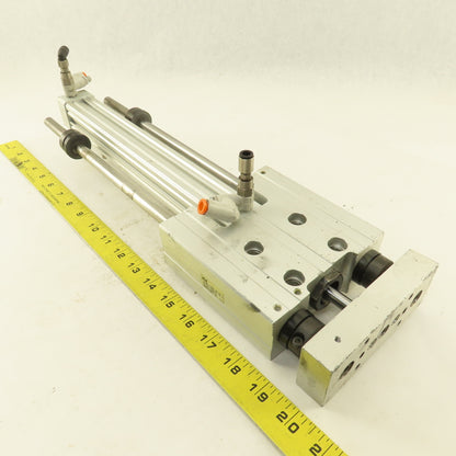 SMC SLC83X250-AE-AR-J8-L9-M Guided Pneumatic Cylinder 83mm Bore 250mm Stroke