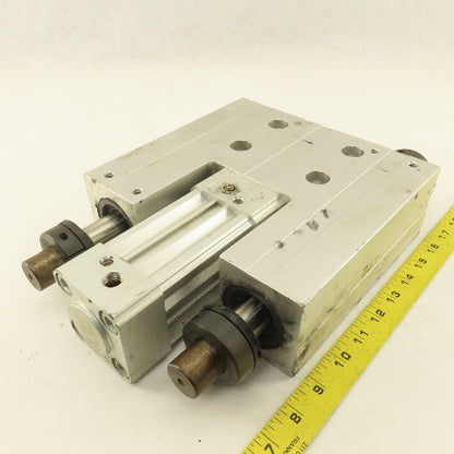 PHD SLB86X50-AE-AR-DB-L9-M Pneumatic Guided Cylinder 86mm Bore 50mm Stroke