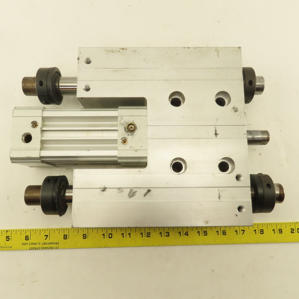 PHD SLB86X50-AE-AR-DB-L9-M Pneumatic Guided Cylinder 86mm Bore 50mm Stroke