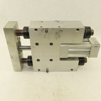 PHD SLB86X50-AE-AR-DB-J8-M Pneumatic Guided Cylinder 86mm Bore 50mm Stroke