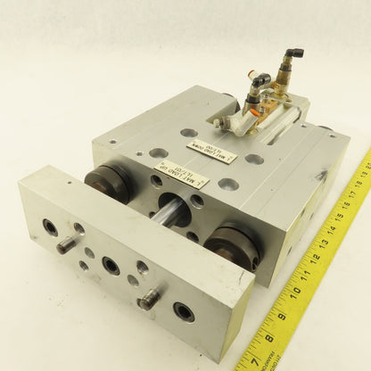 PHD SLB86X50-AE-AR-DB-J8-M Pneumatic Guided Cylinder 86mm Bore 50mm Stroke