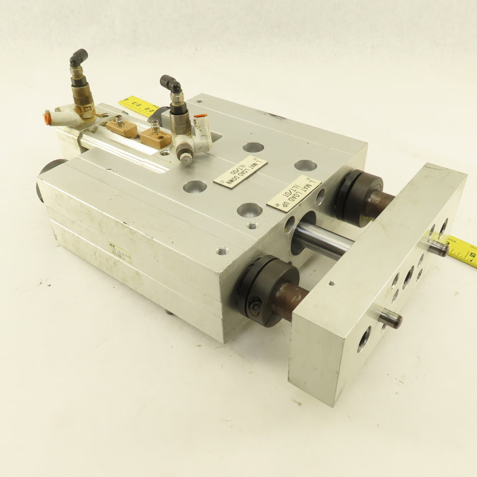 PHD SLB86X50-AE-AR-DB-J8-M Pneumatic Guided Cylinder 86mm Bore 50mm Stroke