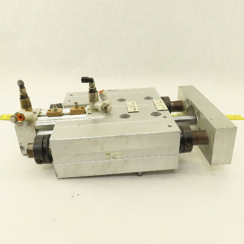 PHD SLB86X50-AE-AR-DB-J8-M Pneumatic Guided Cylinder 86mm Bore 50mm Stroke