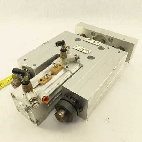 PHD SLB86X50-AE-AR-DB-J8-M Pneumatic Guided Cylinder 86mm Bore 50mm Stroke