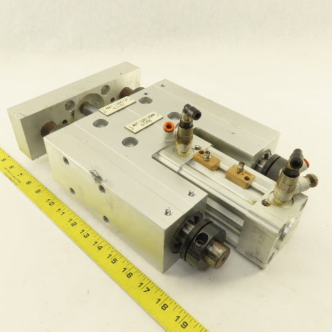 PHD SLB86X50-AE-AR-DB-J8-M Pneumatic Guided Cylinder 86mm Bore 50mm Stroke
