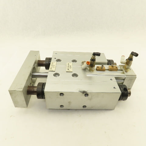 PHD SLB86X50-AE-AR-DB-J8-M Pneumatic Guided Cylinder 86mm Bore 50mm Stroke