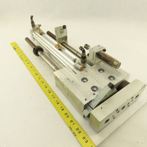 PHD SLB85X305-G0-L9-M Pneumatic Guided Cylinder 85mm Bore 305mm Stroke