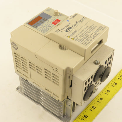 Yaskawa CIMR-V7NU40P7 DeviceNet Variable Speed Drive 3Ph 0-460V
