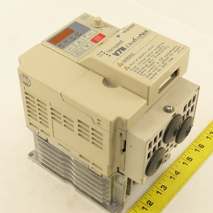 Yaskawa CIMR-V7NU40P7 DeviceNet Variable Speed Drive 3Ph 0-460V