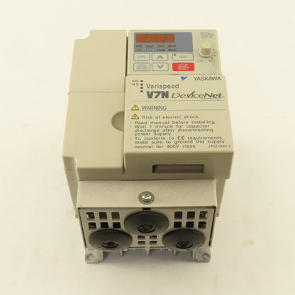 Yaskawa CIMR-V7NU40P7 DeviceNet Variable Speed Drive 3Ph 0-460V