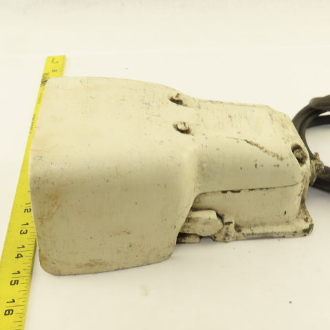 600V MAX Linemaster Hercules Style Cast Iron Guarded Foot Control Switch
