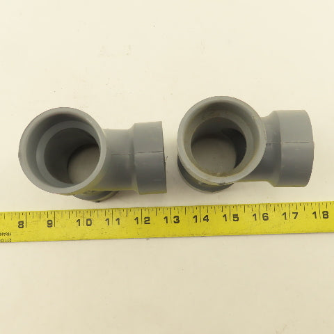 Spears P400-015C LabWaste 1-1/2" CPVC Slip TEE Lot Of 2