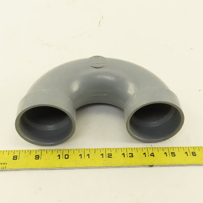 Spears P700-020C LabWaste 2" CPVC Slip Return Bend Hub x Hub Elbow