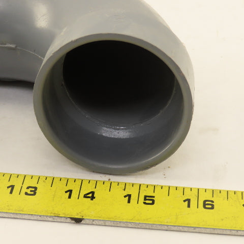 Spears P700-020C LabWaste 2" CPVC Slip Return Bend Hub x Hub Elbow