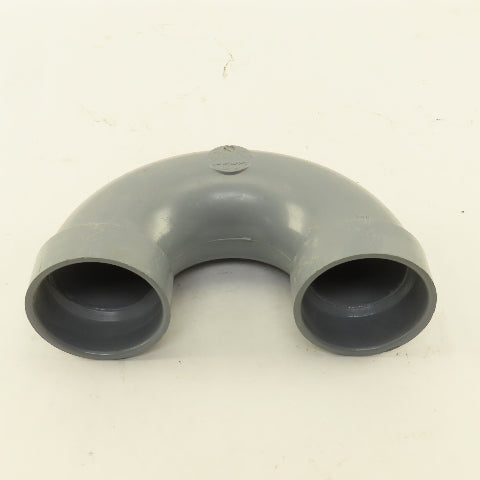 Spears P700-020C LabWaste 2" CPVC Slip Return Bend Hub x Hub Elbow