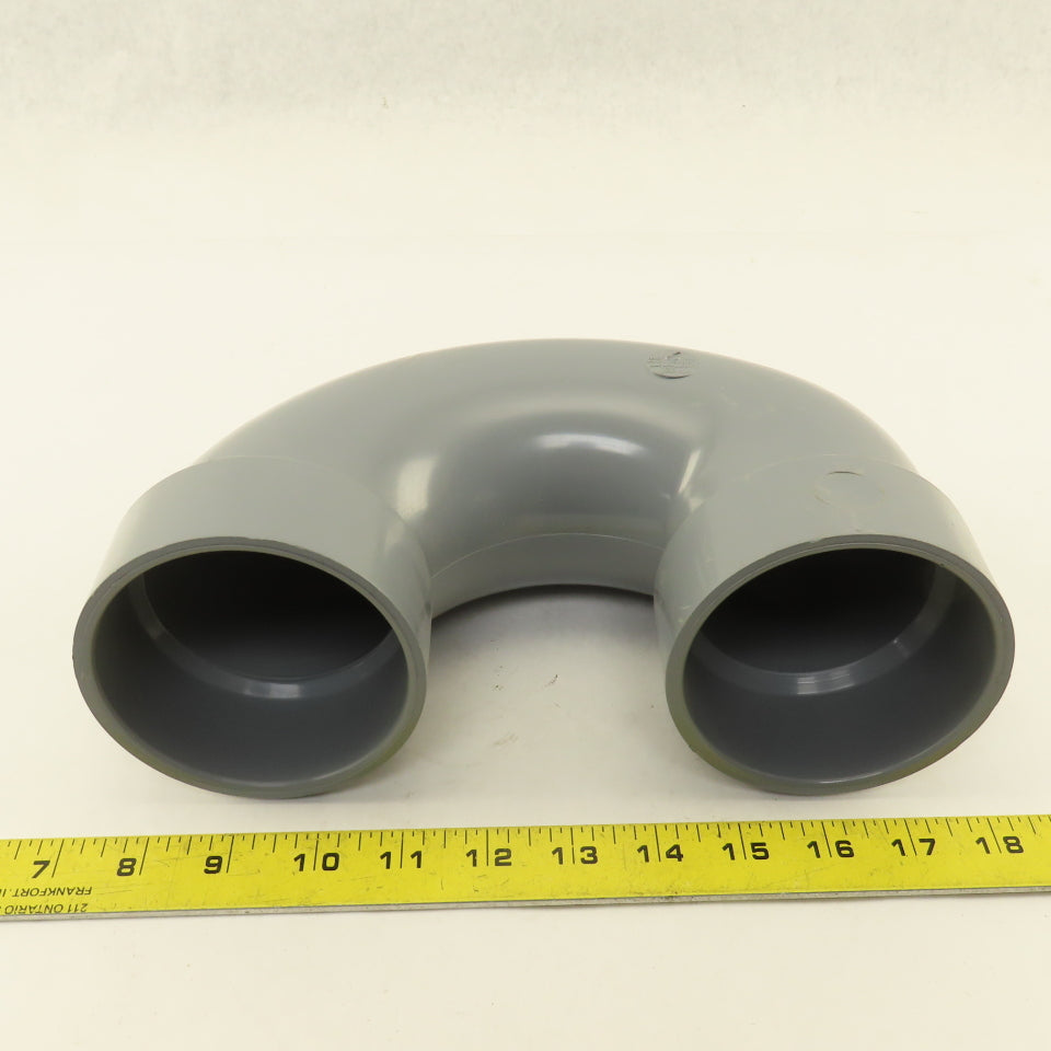 Spears LabWaste 3" CPVC Slip Return Bend Hub x Hub Elbow