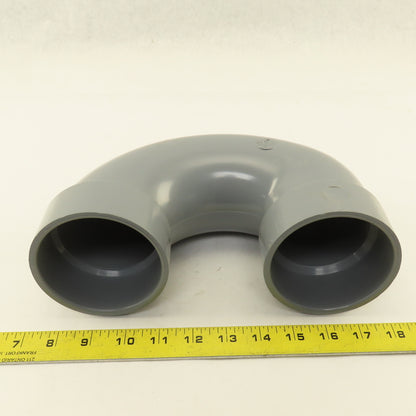 Spears LabWaste 3" CPVC Slip Return Bend Hub x Hub Elbow